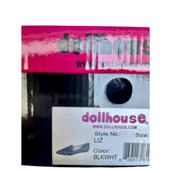 💎✨135✨💎 DOLLHOUSE LIZ BlkWht - Picture 5 of 6
